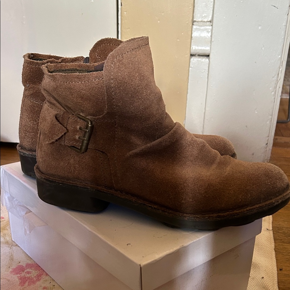 Fly London Brown Ankle Boots
